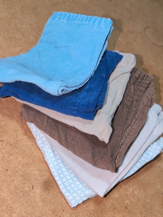 jcpenney Other - ❤️‍🔥10/$10❤️‍🔥 Set Of 6 Vintage Baby Boys Corduroy Cotton Pants